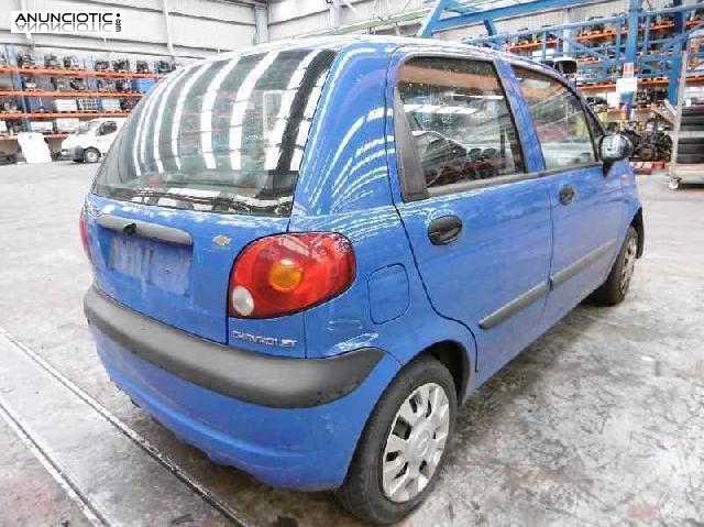 Despiece de chevrolet matiz city 0.8 