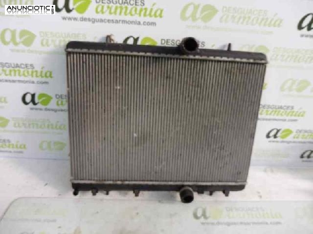 Radiador agua tipo 9645586780 de peugeot 