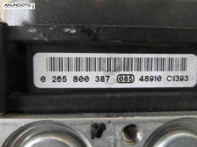 Abs 389304 0265231474 renault scenic