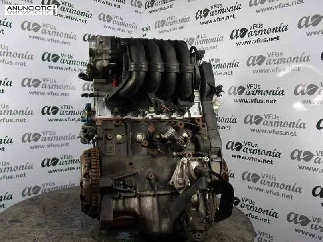 Motor completo tipo nfu de peugeot - 206 