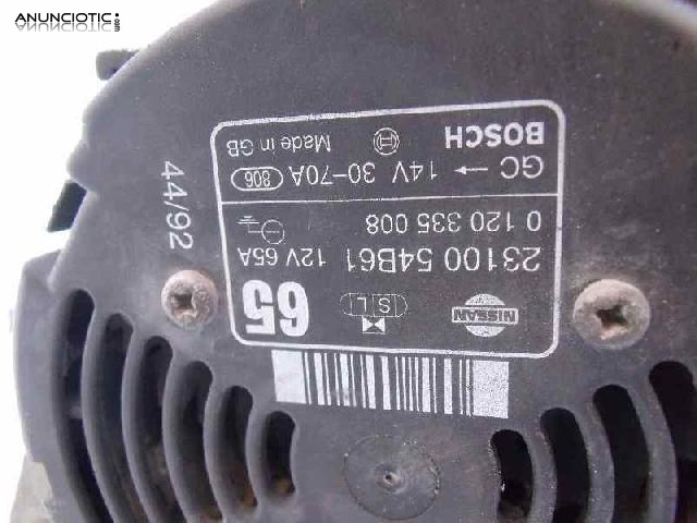 Alternador tipo 0123115010 de nissan -