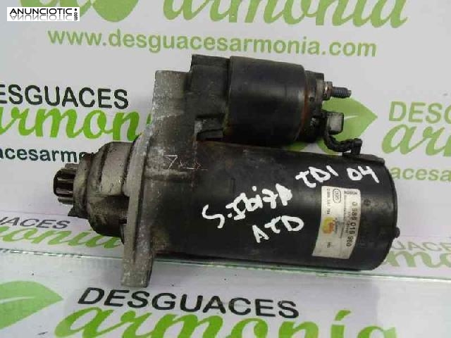 Motor arranque tipo 0986016980 de seat -