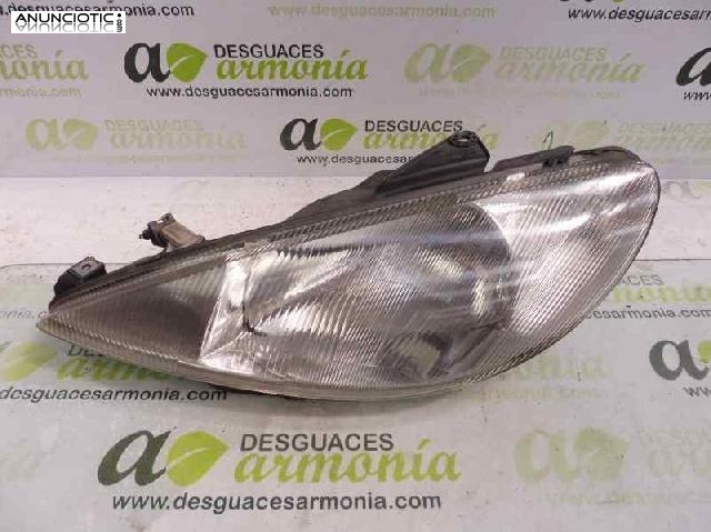 Faro izq. de peugeot 206 berlina xt 2.0