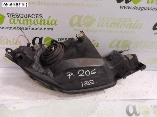 Faro izq. de peugeot 206 berlina xt 2.0