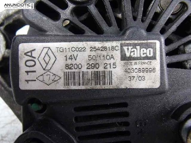 Alternador tipo de renault - megane 