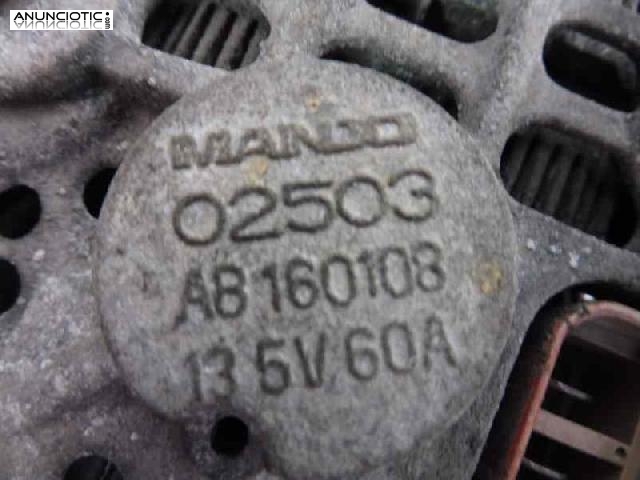 Alternador tipo 02503ab160108 de hyundai 