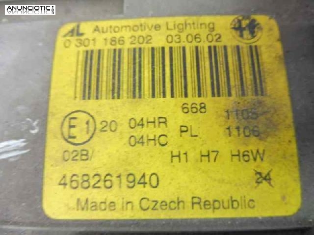 Faro der. de alfa romeo 147 (190) 1.6