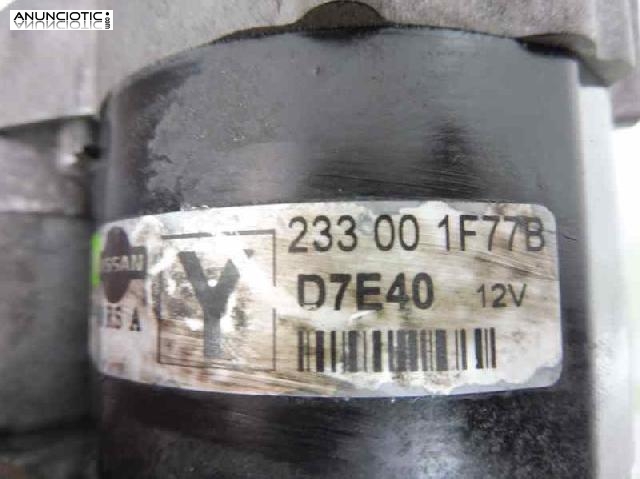 Motor arranque tipo 233001f77c de nissan 