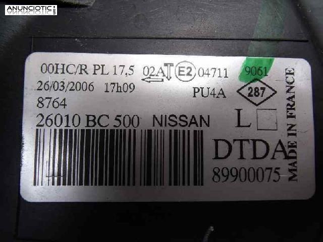 107822 faro nissan micra acenta