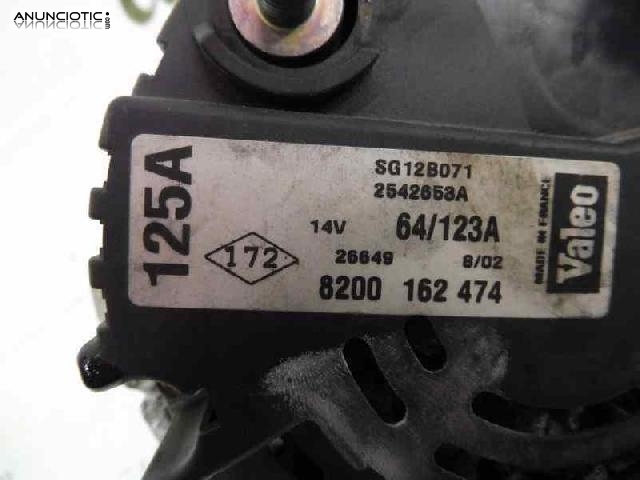 412670 alternador renault laguna ii