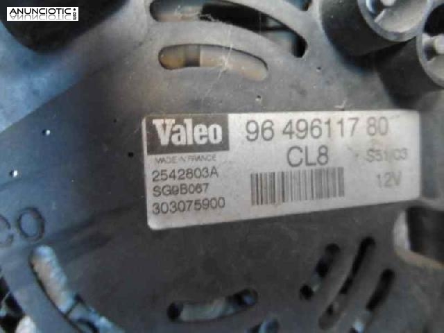 213634 alternador peugeot 307 xn