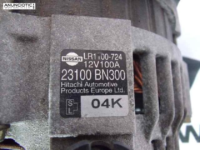 98869 alternador nissan almera comfort