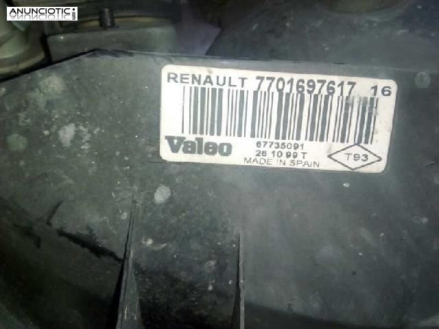 917991 faro renault clio i fase i+ii 1.2