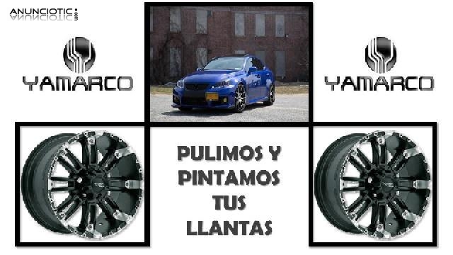 Pulimos la llantas viejas yamarco