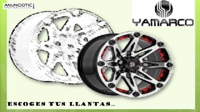 Llantas solo en yamarco sport