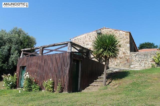 Alqulo casa en piedra y madera solo vacacional 