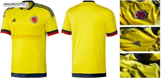 Camiseta Colombia Primera 2015 2016 baratas