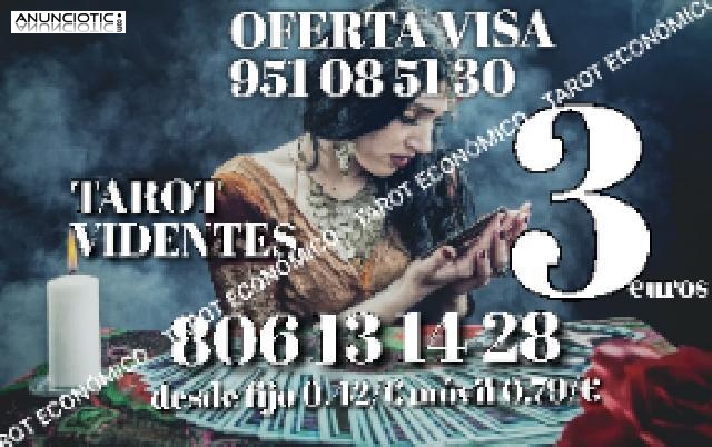Tarot telefónico 3 euros visa y 806 económico 0.42/ oferta 