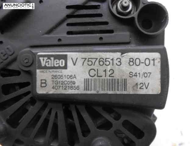 Alternador 3262711 2605106a peugeot 207