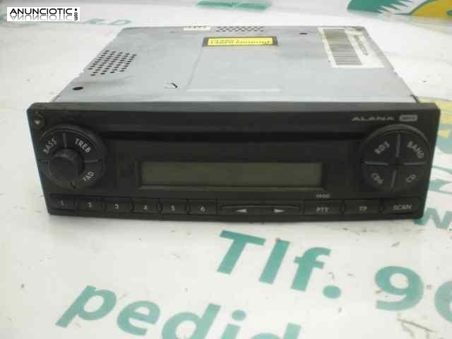 Sistema audio / radio cd 2760093 seat