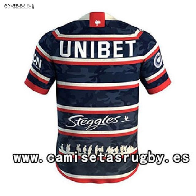 Camiseta Sydney Roosters Rugby 2019-2020 Conmemorative