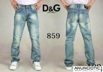 Pantalones vaqueros de marca a la venta