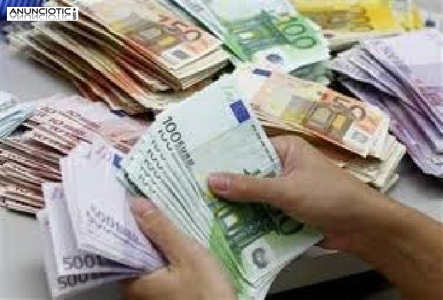 Oferta de financiación de préstamo de dinero rápida en 72 horas urgente