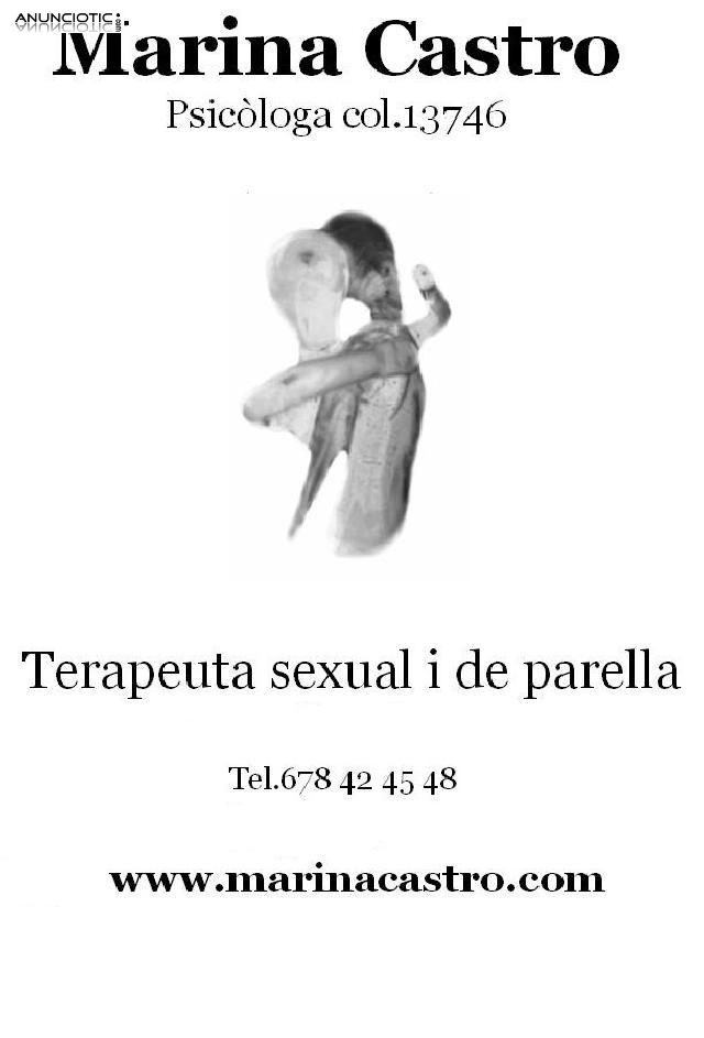 Psicoterapia de pareja y sexología