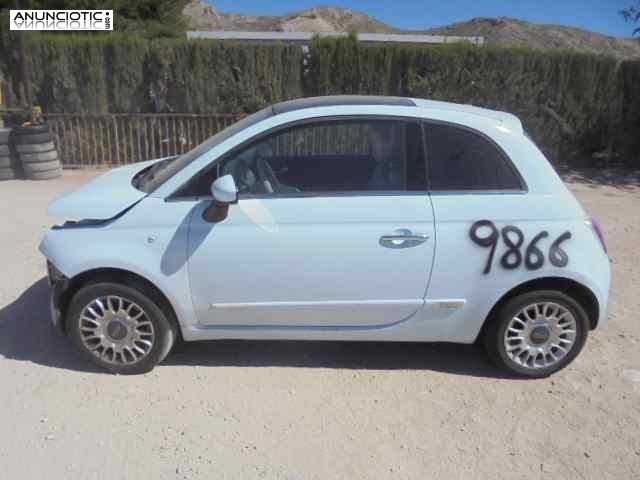 Despiece 9866 fiat nuova 500 (150) 2008