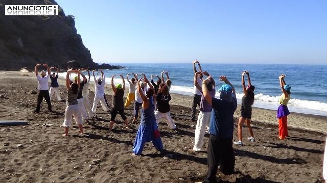 8 a 12 julio 2015 Curso de Masaje Shiatsu en la naturaleza y la playa