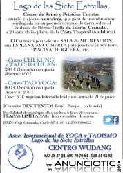 Retiro de Verano, 1er nivel de TAO YOGA: 12 - 28 julio en la naturaleza (Granada)