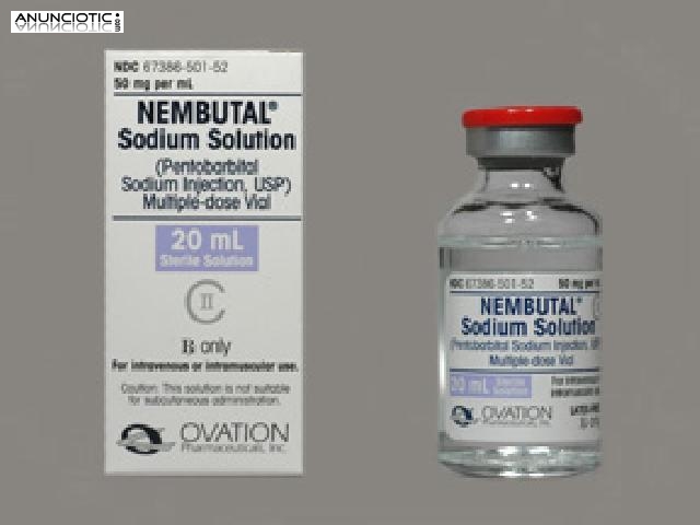 puro sodio Nembutal / pentobarbital 99.98%