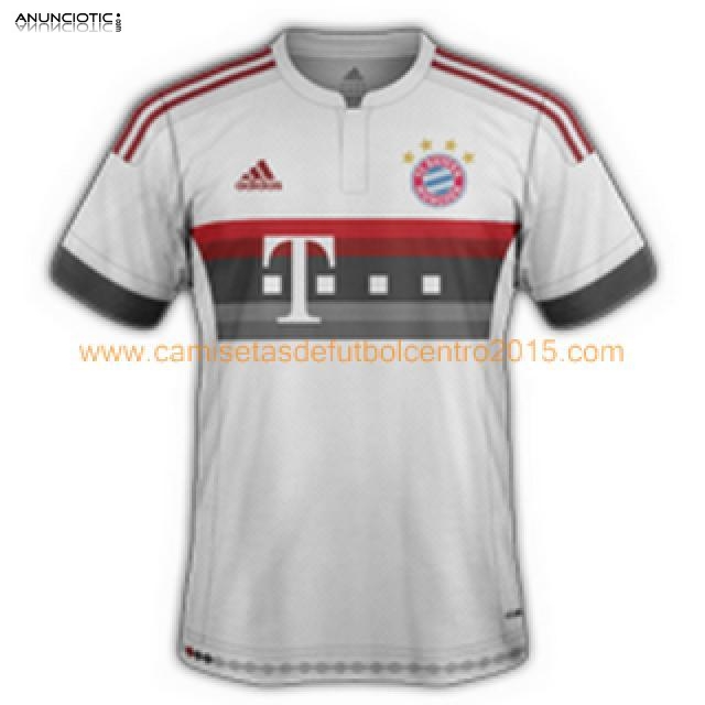 Nuevo Camiseta del Bayern Munich 2015 Segunda