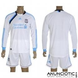 Liverpool camiseta de manga larga 2 equipacion Blanco 2011/2012
