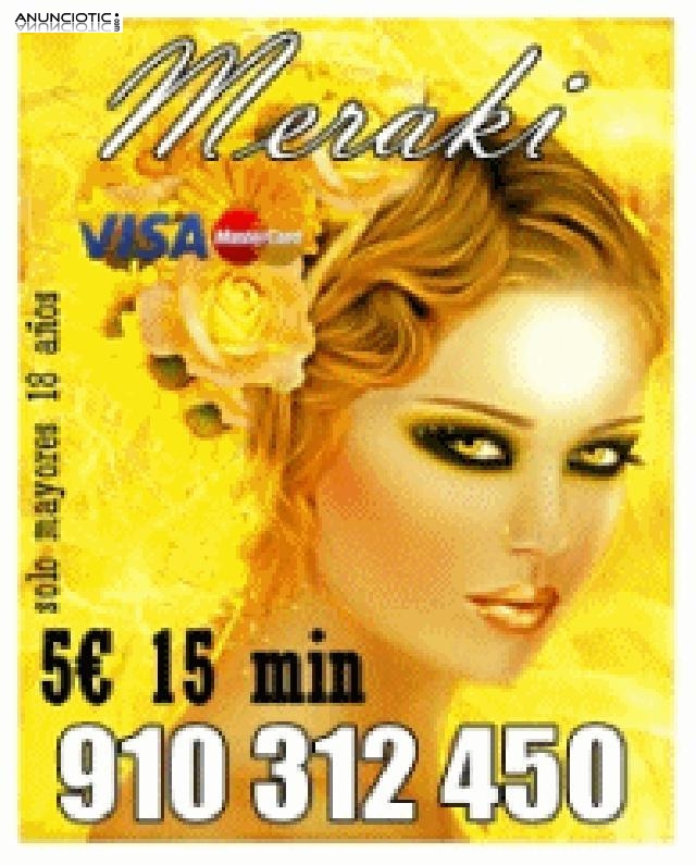 Tarot Visa  Meraki 7 20 min. Decídete a descubrir tu destino en una sola l