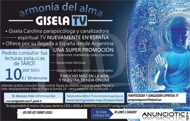 VIDENCIA GISELA TV PARAPSICOLOGA CANALIZADORA ESPIRITUAL