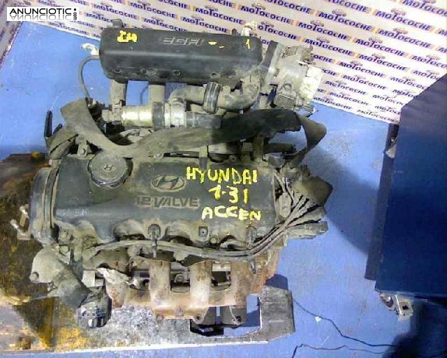 Motor completo tipo g4eh de hyundai -