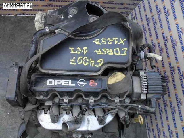 Motor completo tipo x12sz de opel -