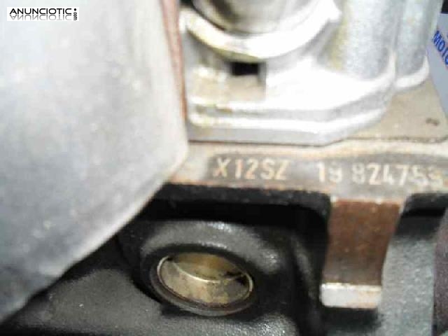 Motor completo tipo x12sz de opel -