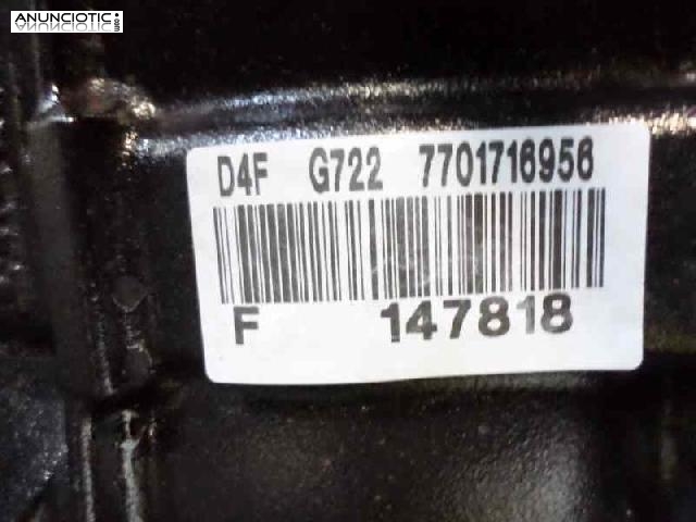 Motor completo tipo d4fg722 de renault -