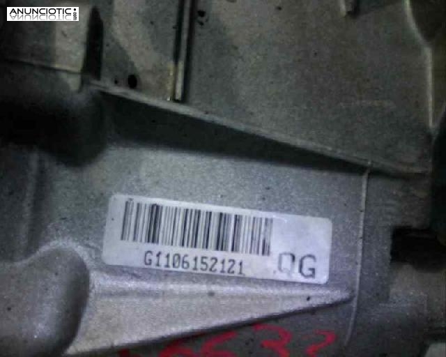 Caja cambios tipo g1106152121 de opel -