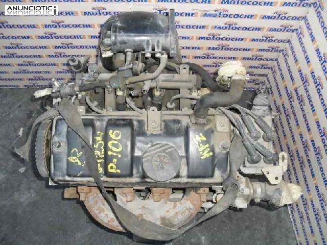 Motor completo tipo kfz de peugeot - 106