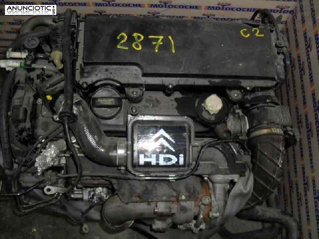 Motor completo tipo 8hx de citroen - c2