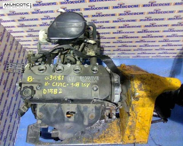 Motor completo tipo d15b2 de honda -