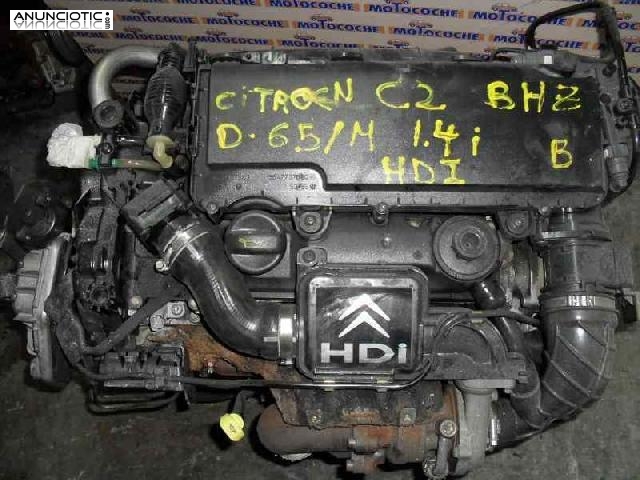 Motor completo tipo 8hz de citroen - c2