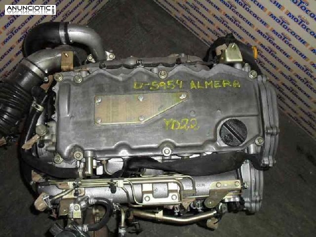 Motor completo tipo yd22ddt de nissan -