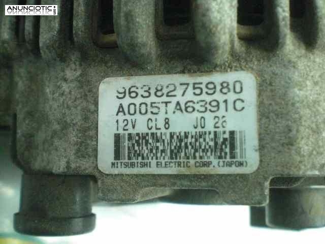 Alternador 2776742 5705kx peugeot 206 sw