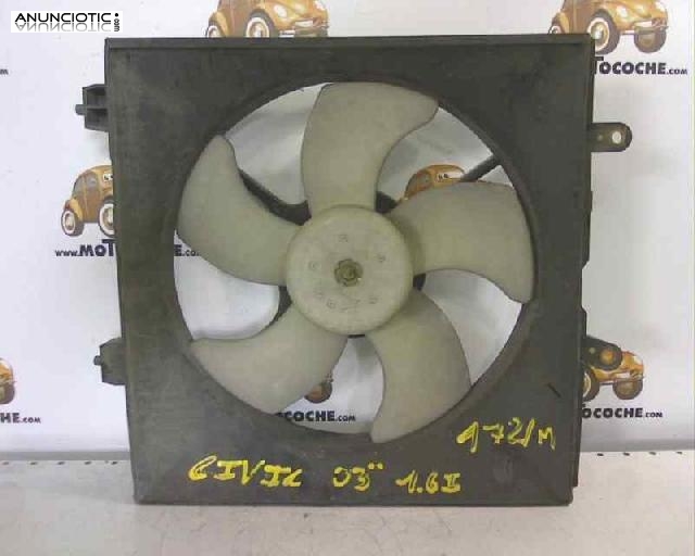 138580 - electroventilador de hondacivic 