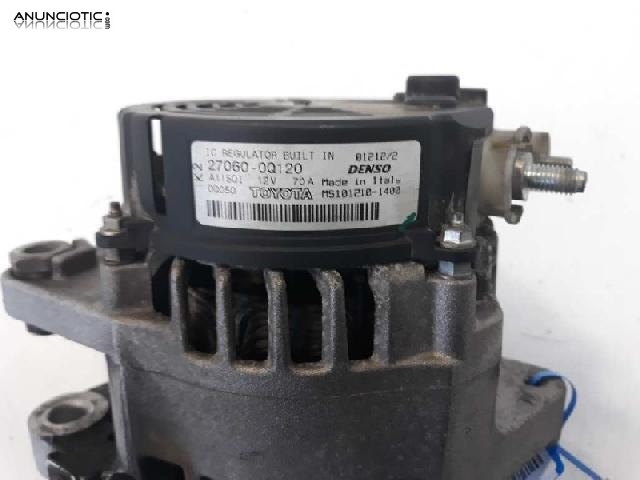 558888 alternador toyota aygo city