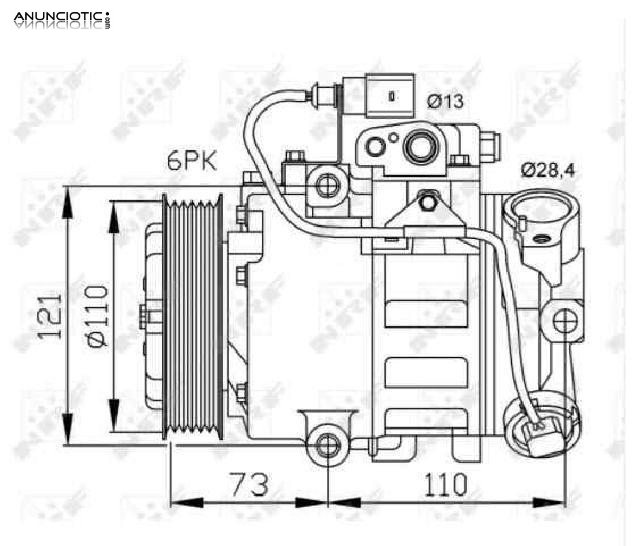 688421 compresor seat ibiza sc reference